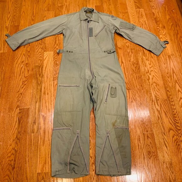 Vietnam Era 1966 K2B Flight suit Nasa Anes Research Center Size M Regular - Picture 1 of 12